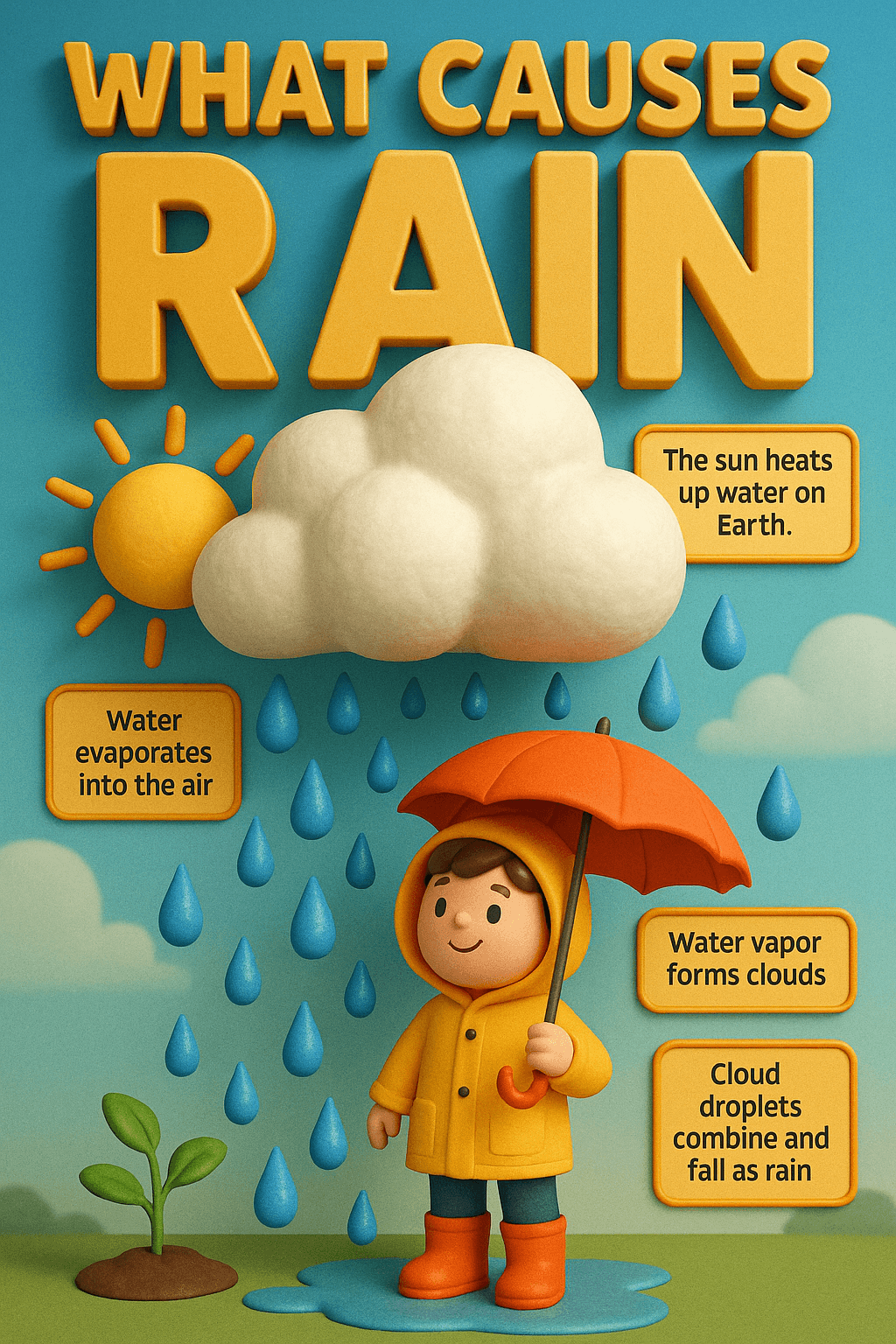 3D Educational Posters for Kids